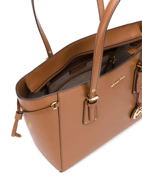 michael kors mixed media voyager tote
